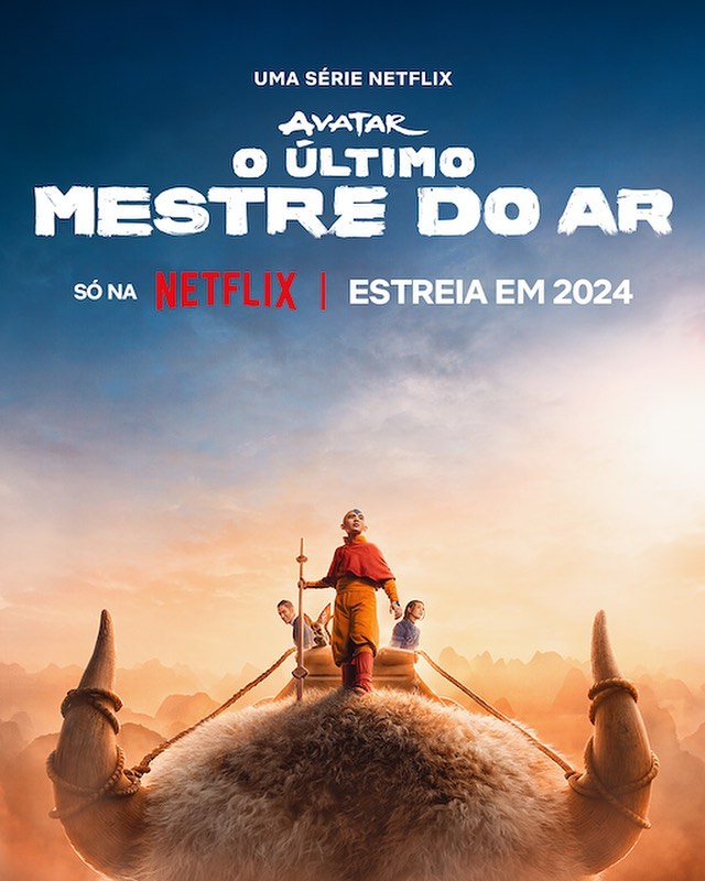 Poster da primeira temporada de Avatar: O Último Mestre do Ar